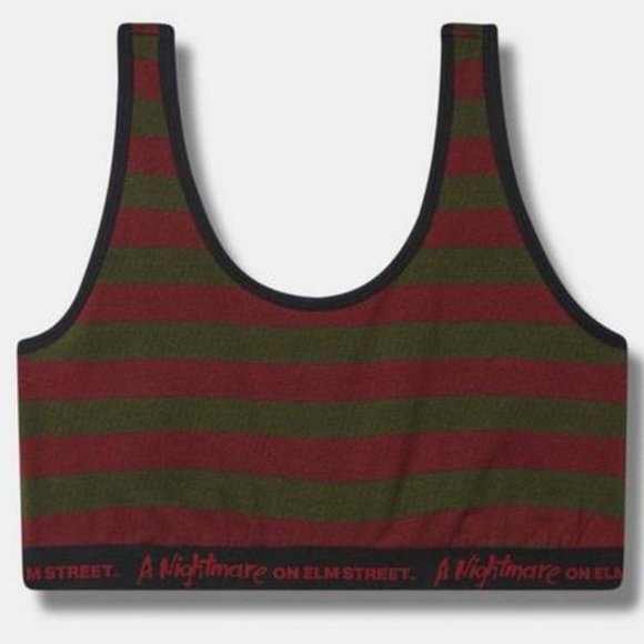 torrid Other - ❤️NWT VINTAGE TORRID SCOOP BRALETTE / NIGHTMARE ON ELM STREET FREDDY KRUGER